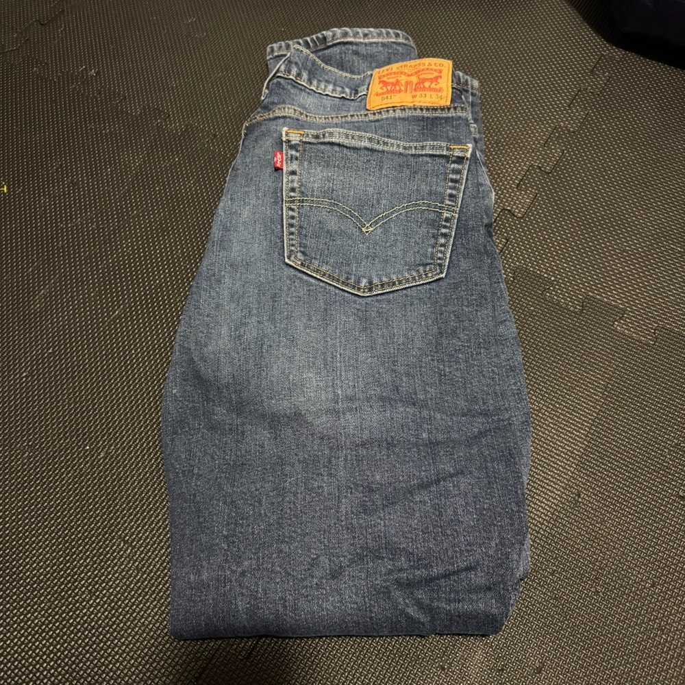 Levi's Men's Blue Jeans 541. 33x34
